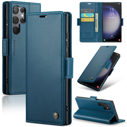 Samsung Galaxy S23 Ultra 5G Leather Wallet Case - RFID Blocking, Stand Function, Card Slots