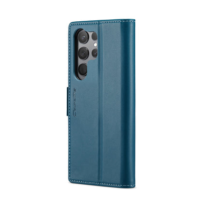 Samsung Galaxy S23 Ultra 5G Leather Wallet Case - RFID Blocking, Stand Function, Card Slots
