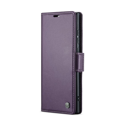 Samsung Galaxy S23 Ultra 5G Leather Wallet Case - RFID Blocking, Stand Function, Card Slots