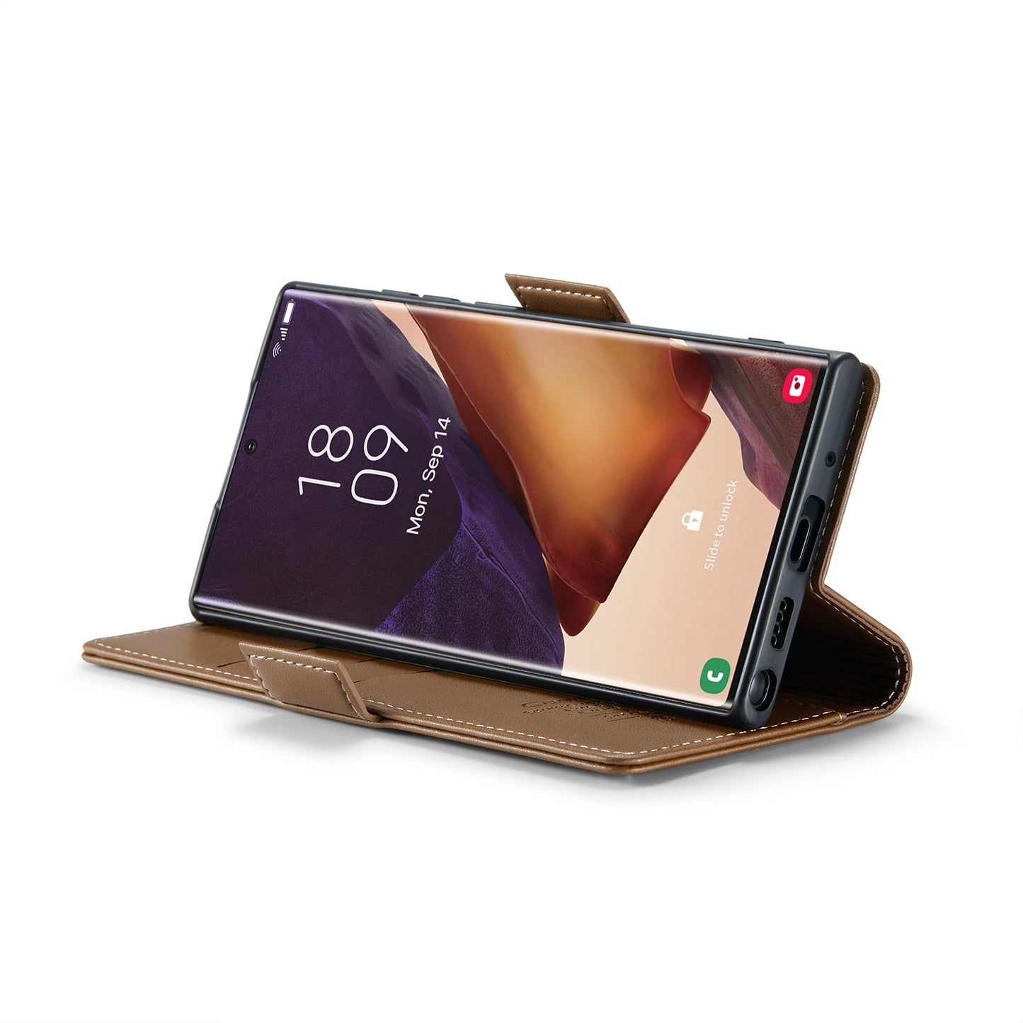 Samsung Galaxy Note20 Ultra Leather Wallet Case - RFID Blocking, Stand Function, Card Slots