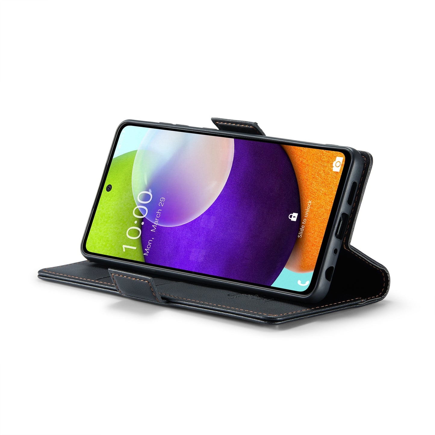 Samsung Galaxy A52/A52s 5g Leather Wallet Case - RFID Blocking, Stand Function, Card Slots
