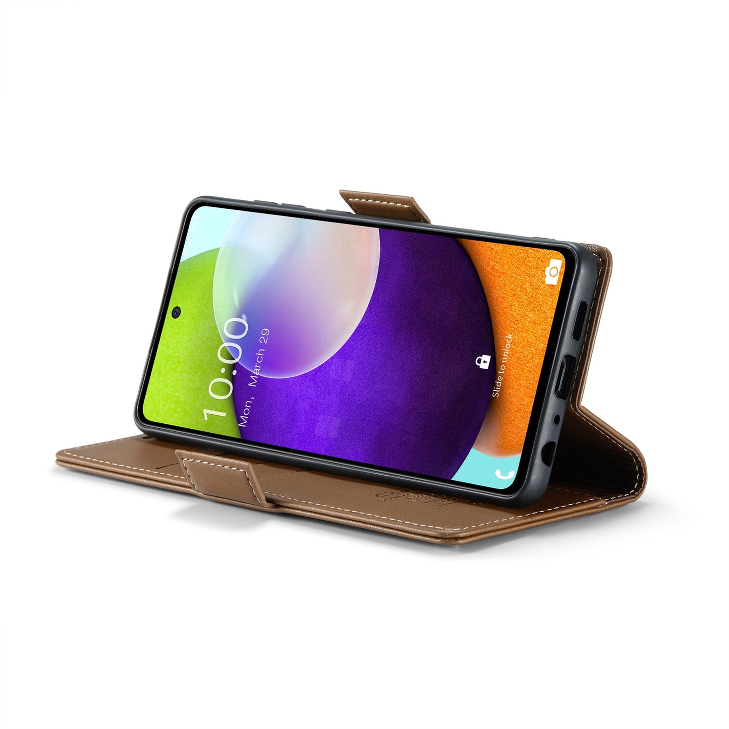 Samsung Galaxy A52/A52s 5g Leather Wallet Case - RFID Blocking, Stand Function, Card Slots