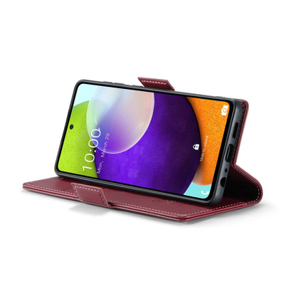 Samsung Galaxy A52/A52s 5g Leather Wallet Case - RFID Blocking, Stand Function, Card Slots