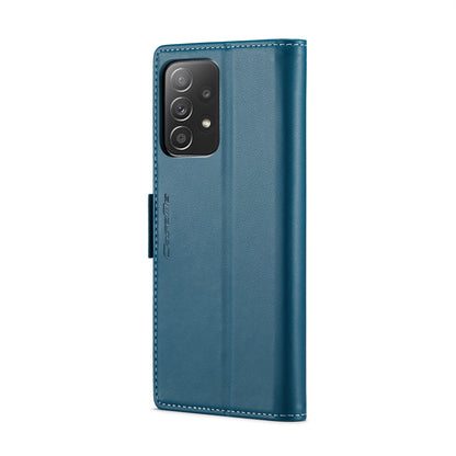 Samsung Galaxy A52/A52s 5g Leather Wallet Case - RFID Blocking, Stand Function, Card Slots