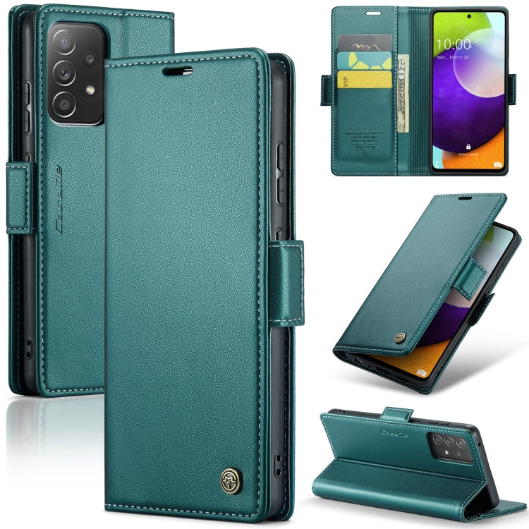 Samsung Galaxy A52/A52s 5g Leather Wallet Case - RFID Blocking, Stand Function, Card Slots