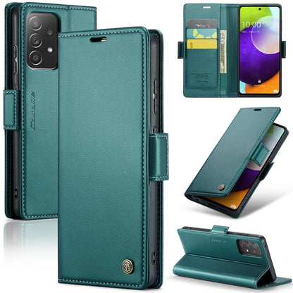 Samsung Galaxy A52/A52s 5g Leather Wallet Case - RFID Blocking, Stand Function, Card Slots