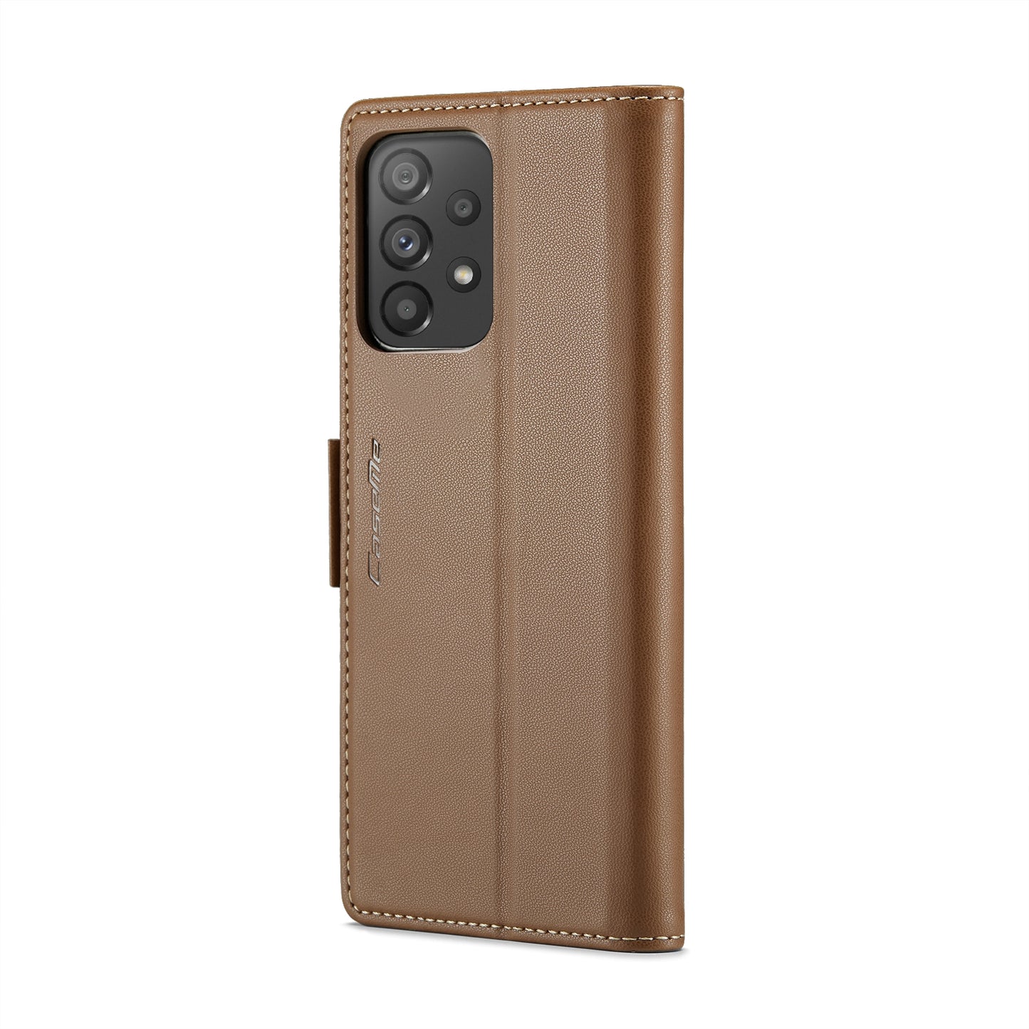 Samsung Galaxy A53 Leather Wallet Case - RFID Blocking, Stand Function, Card Slots