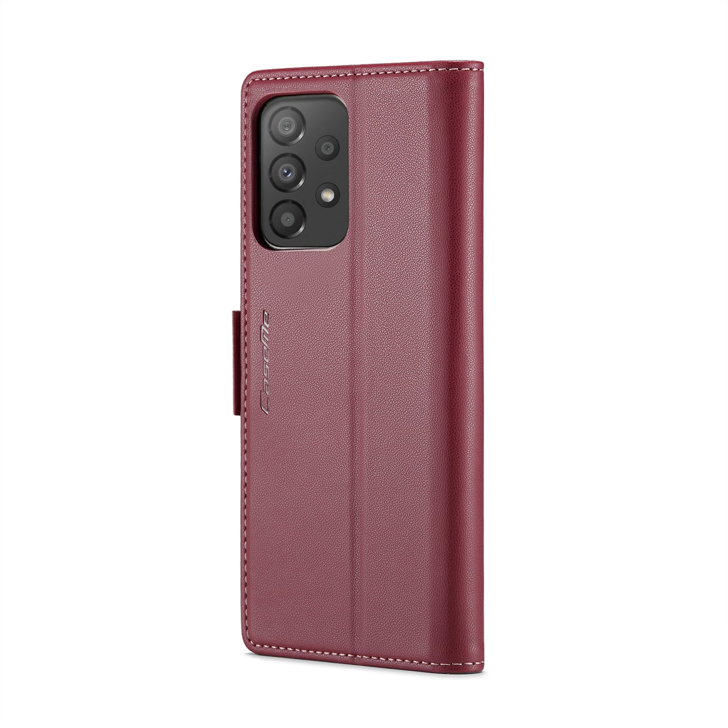 Samsung Galaxy A53 Leather Wallet Case - RFID Blocking, Stand Function, Card Slots