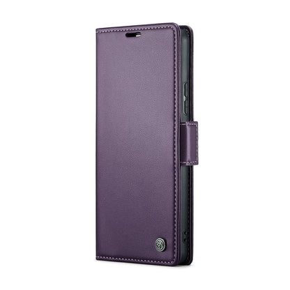 Samsung Galaxy A53 Leather Wallet Case - RFID Blocking, Stand Function, Card Slots
