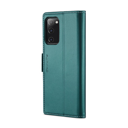 Samsung Galaxy S20 FE Leather Wallet Case - RFID Blocking, Stand Function, Card Slots