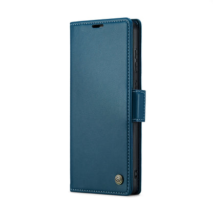 Samsung Galaxy S21 FE 5G Leather Wallet Case - RFID Blocking, Stand Function, Card Slots