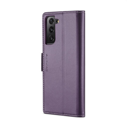 Samsung Galaxy S21 FE 5G Leather Wallet Case - RFID Blocking, Stand Function, Card Slots