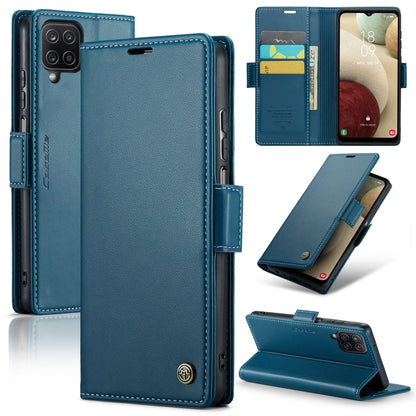 Samsung Galaxy A12 5g Leather Wallet Case - RFID Blocking, Stand Function, Card Slots