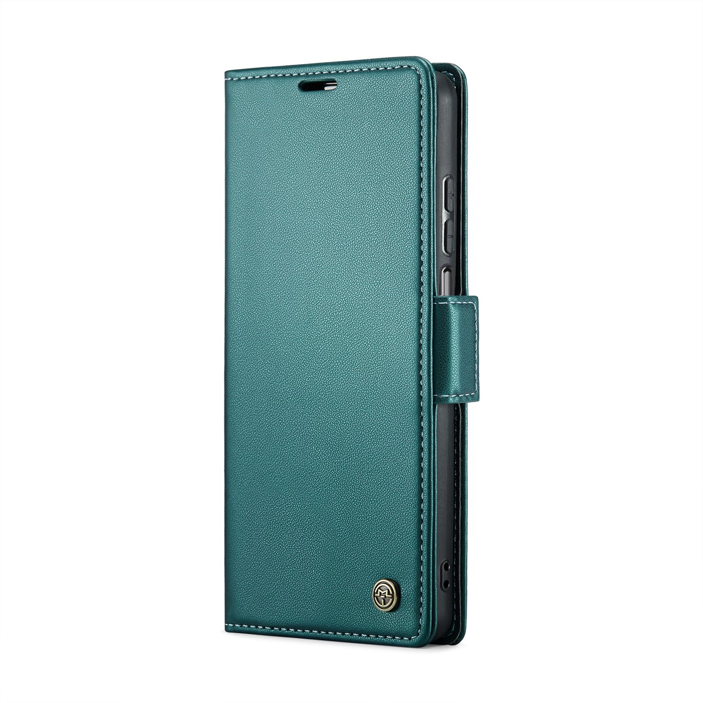 Samsung Galaxy A12 5g Leather Wallet Case - RFID Blocking, Stand Function, Card Slots