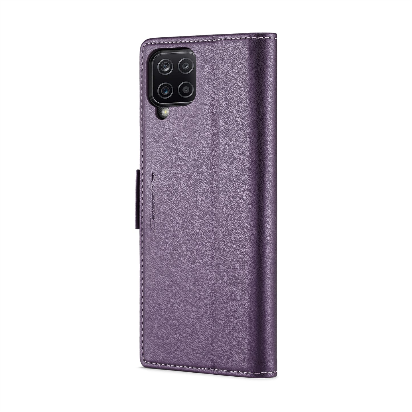Samsung Galaxy A12 5g Leather Wallet Case - RFID Blocking, Stand Function, Card Slots