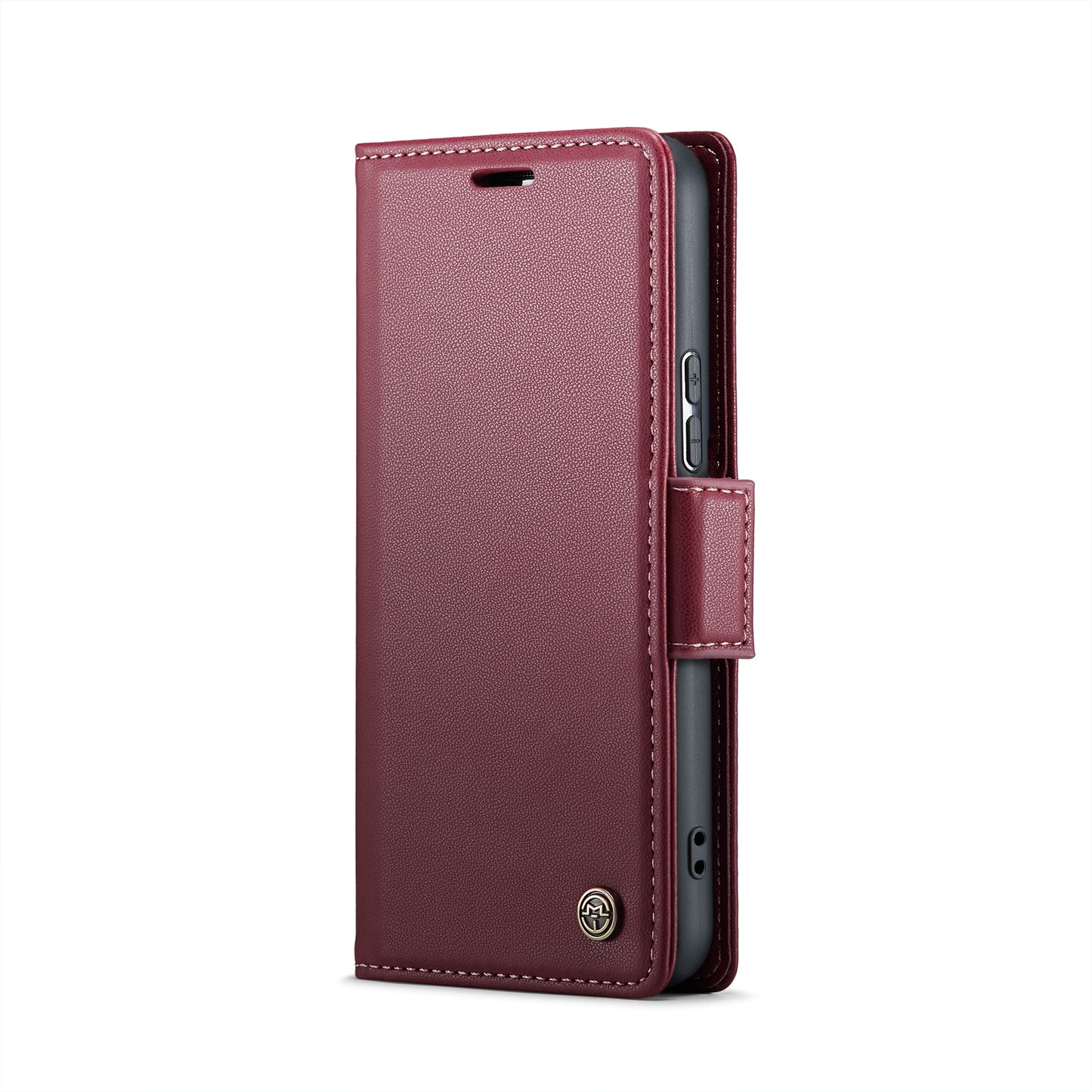 Samsung Galaxy S21 5G Leather Wallet Case - RFID Blocking, Stand Function, Card Slots