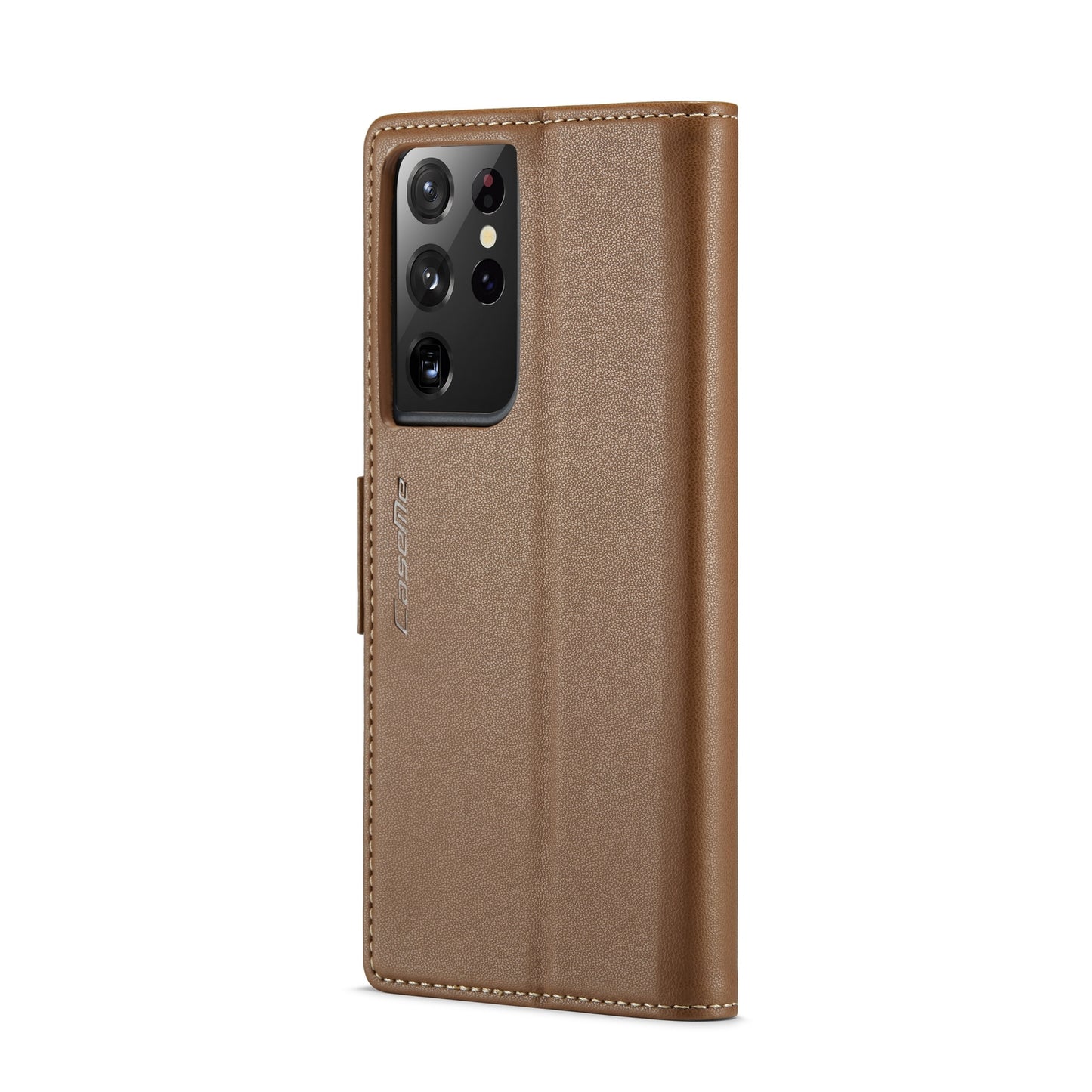 Samsung Galaxy S21 Ultra 5G Leather Wallet Case - RFID Blocking, Stand Function, Card Slots