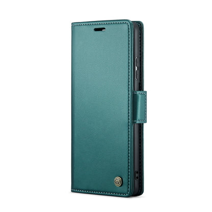 Samsung Galaxy S21 Ultra 5G Leather Wallet Case - RFID Blocking, Stand Function, Card Slots