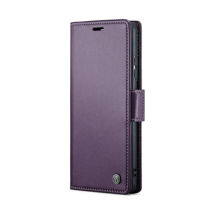 Samsung Galaxy S21 Ultra 5G Leather Wallet Case - RFID Blocking, Stand Function, Card Slots