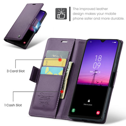 Samsung Galaxy A50/A50s Leather Wallet Case - RFID Blocking, Stand Function, Card Slots