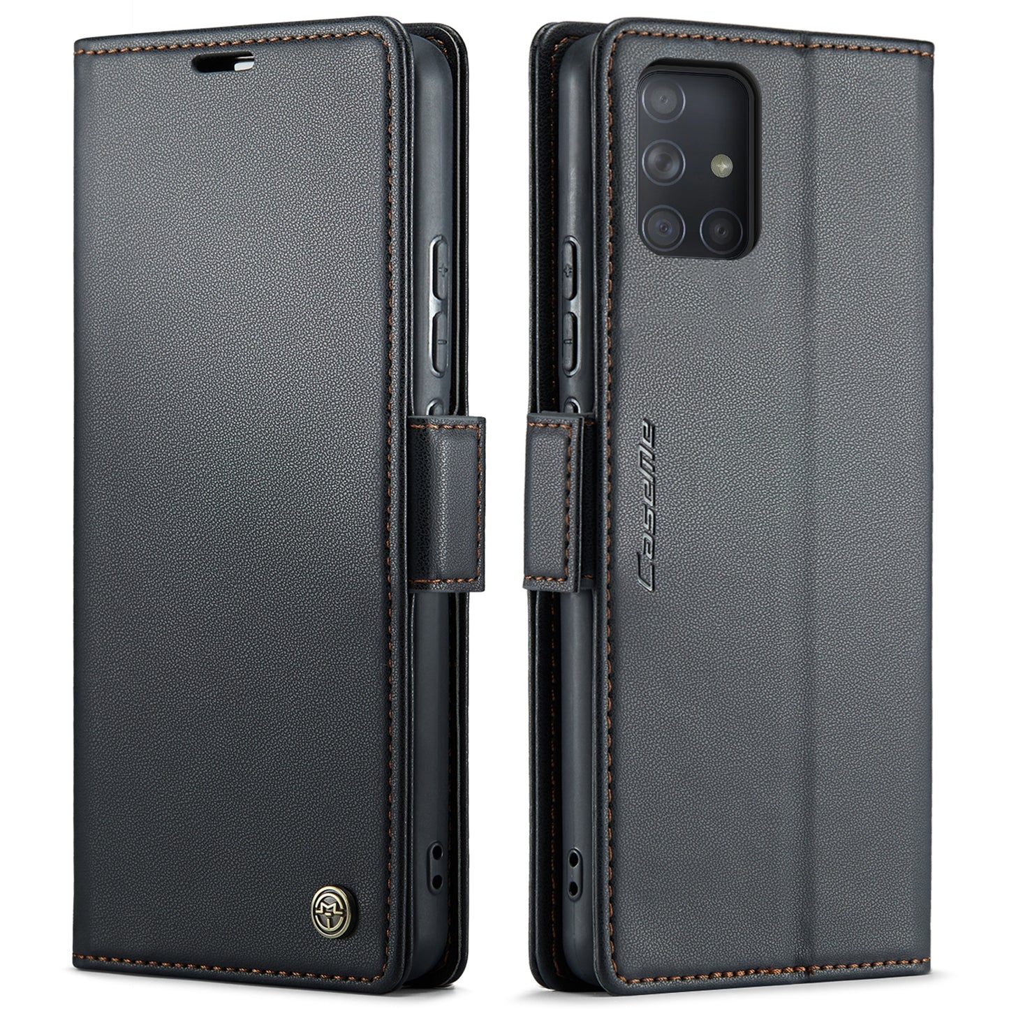 Samsung Galaxy A71 4G Leather Wallet Case - RFID Blocking, Stand Function, Card Slots