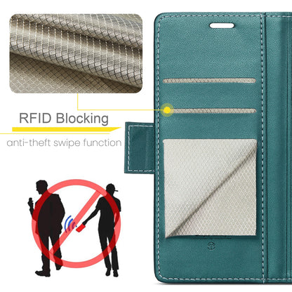 Samsung Galaxy A71 4G Leather Wallet Case - RFID Blocking, Stand Function, Card Slots