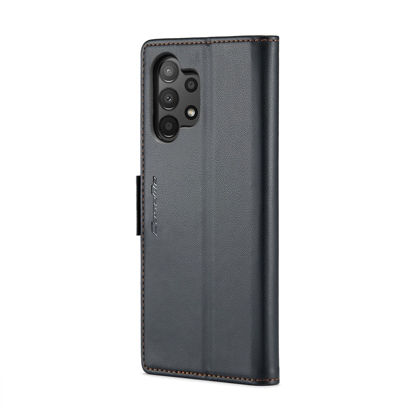 Samsung Galaxy M13 5G Leather Wallet Case - RFID Blocking, Stand Function, Card Slots