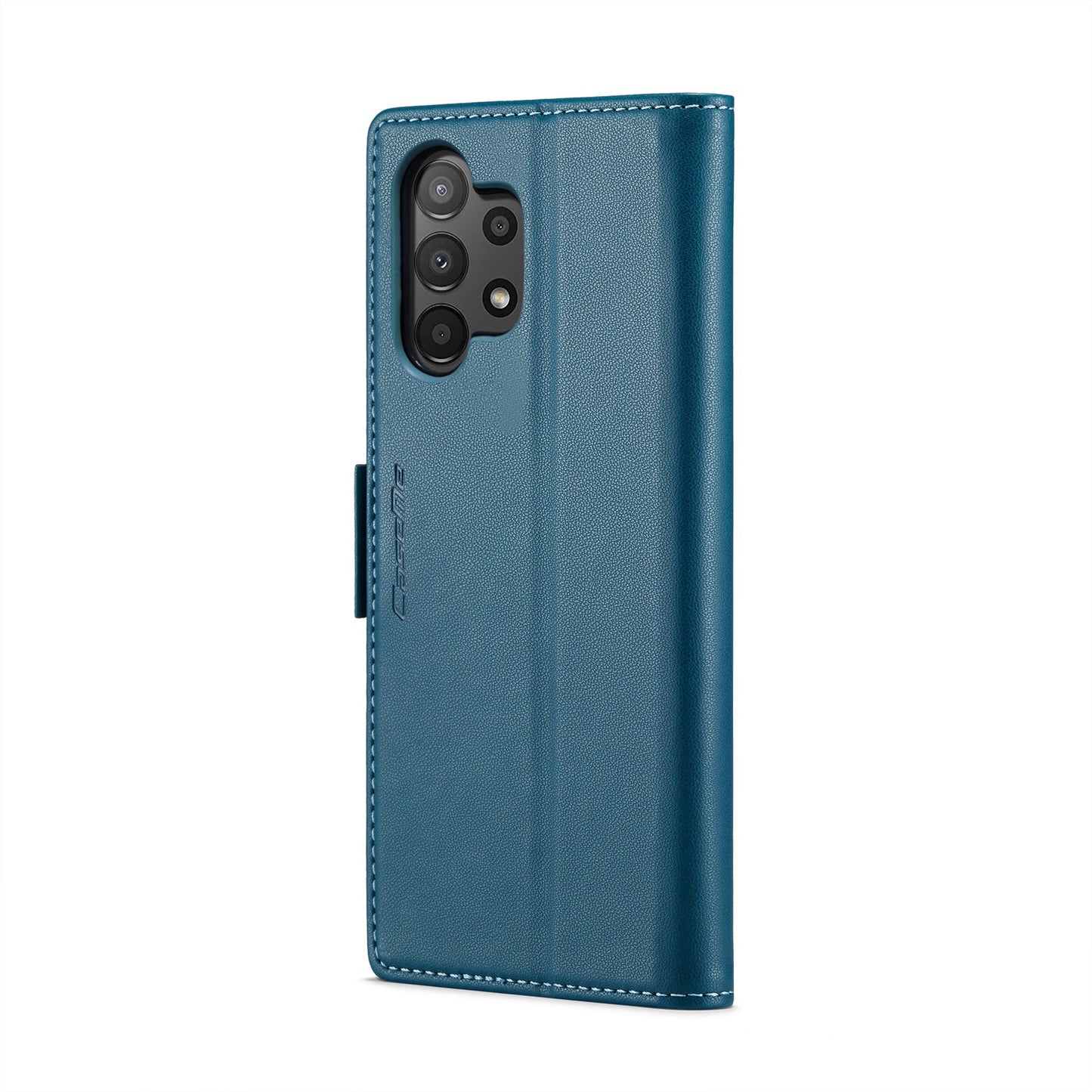 Samsung Galaxy A13 Leather Wallet Case - RFID Blocking, Stand Function, Card Slots