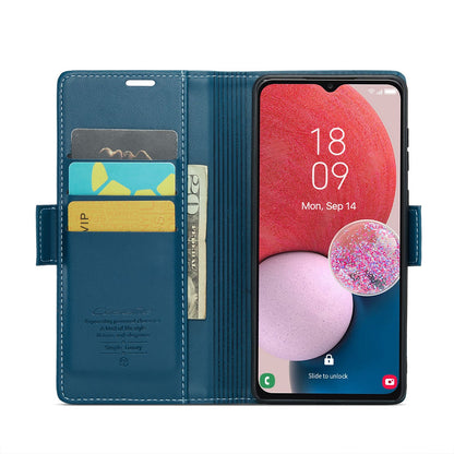 Samsung Galaxy A04 Leather Wallet Case - RFID Blocking, Stand Function, Card Slots
