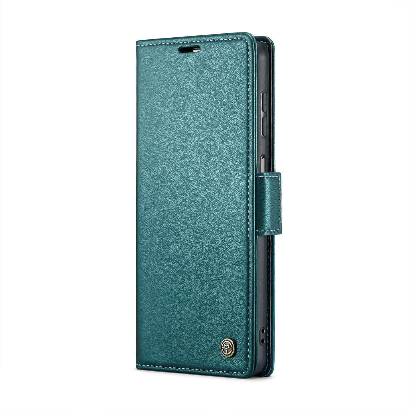Samsung Galaxy A13 Leather Wallet Case - RFID Blocking, Stand Function, Card Slots