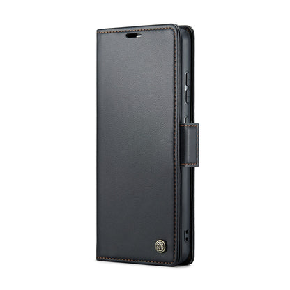 Samsung Galaxy A51 Leather Wallet Case - RFID Blocking, Stand Function, Card Slots