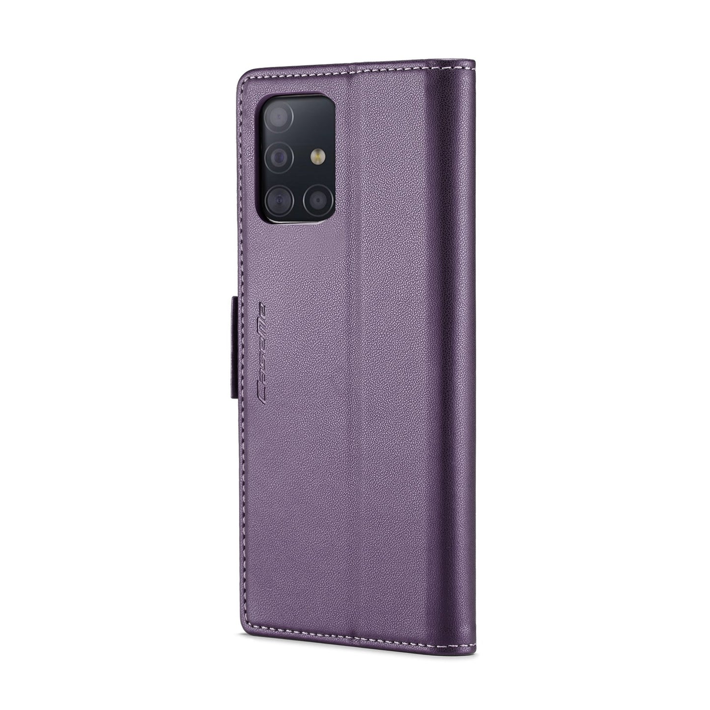 Samsung Galaxy A51 Leather Wallet Case - RFID Blocking, Stand Function, Card Slots