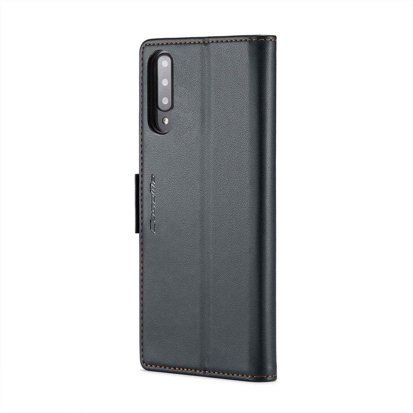 Samsung Galaxy A70/A70s Leather Wallet Case - RFID Blocking, Stand Function, Card Slots