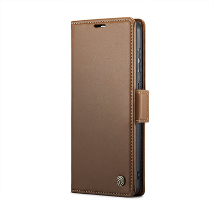 Samsung Galaxy A70/A70s Leather Wallet Case - RFID Blocking, Stand Function, Card Slots