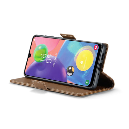 Samsung Galaxy A70/A70s Leather Wallet Case - RFID Blocking, Stand Function, Card Slots