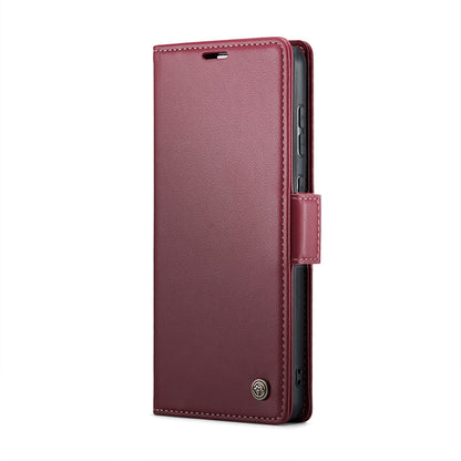 Samsung Galaxy A70/A70s Leather Wallet Case - RFID Blocking, Stand Function, Card Slots