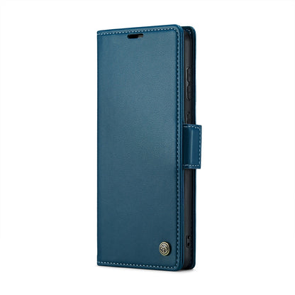 Samsung Galaxy A70/A70s Leather Wallet Case - RFID Blocking, Stand Function, Card Slots
