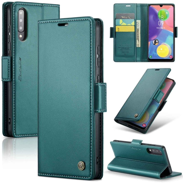Samsung Galaxy A70/A70s Leather Wallet Case - RFID Blocking, Stand Function, Card Slots