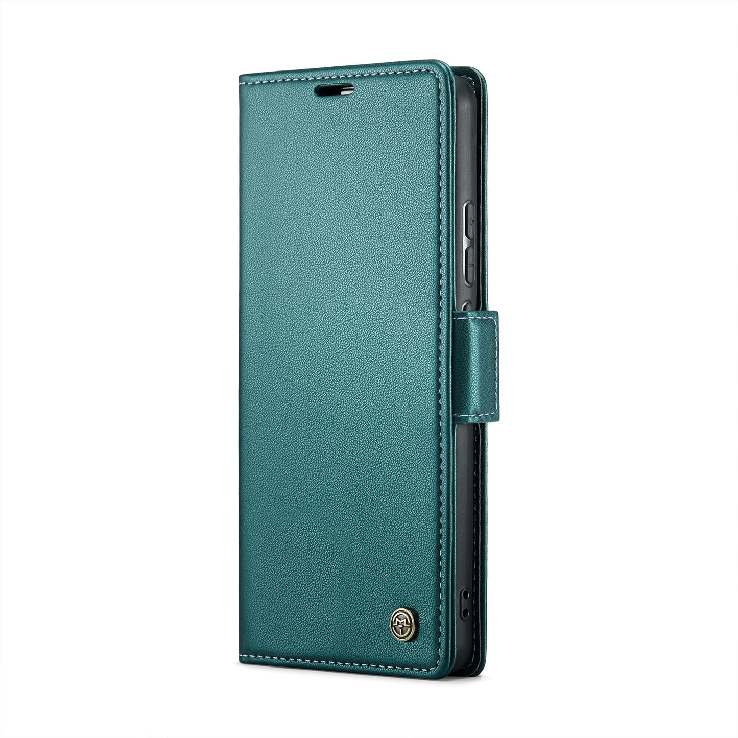 Samsung Galaxy A72 Leather Wallet Case - RFID Blocking, Stand Function, Card Slots