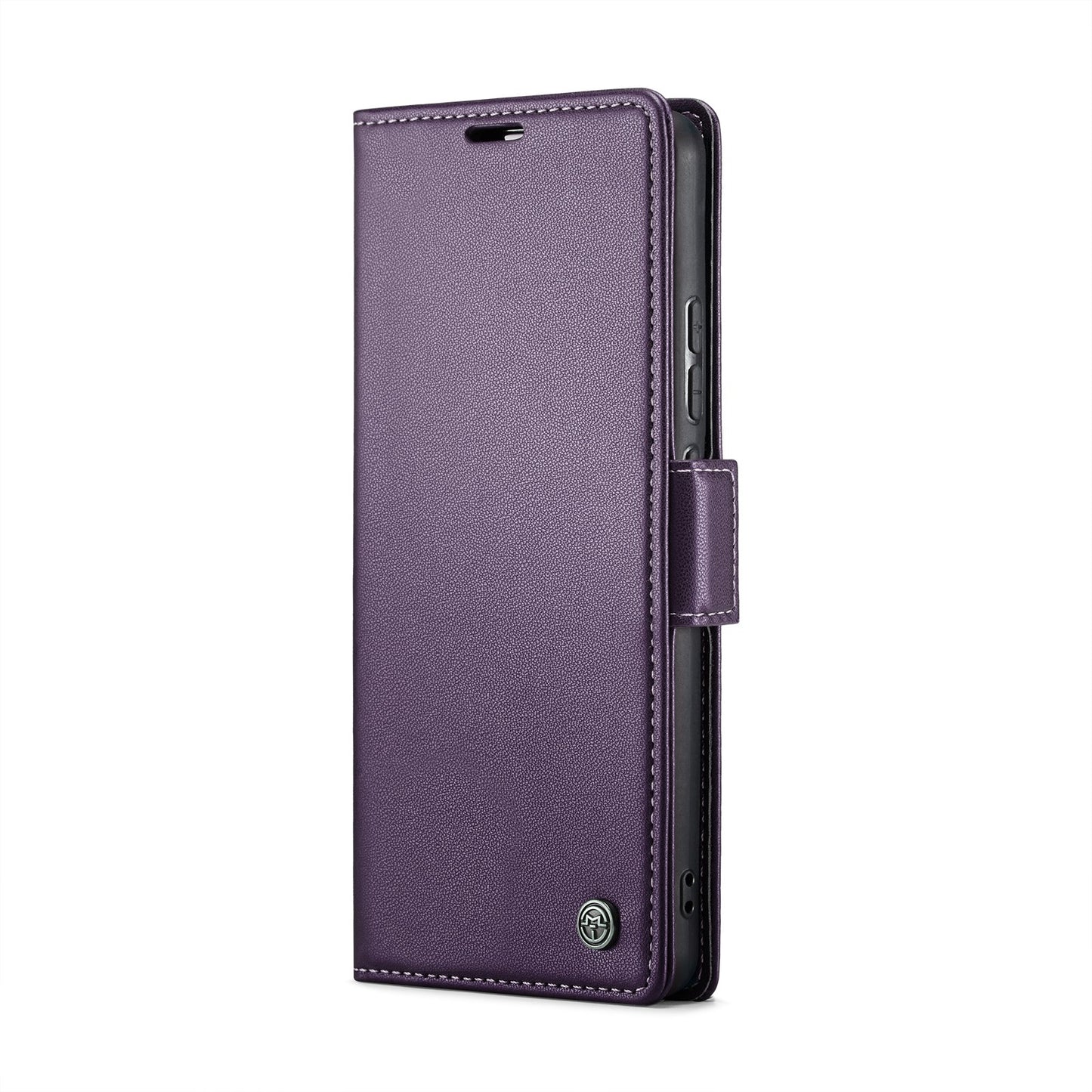 Samsung Galaxy A72 Leather Wallet Case - RFID Blocking, Stand Function, Card Slots
