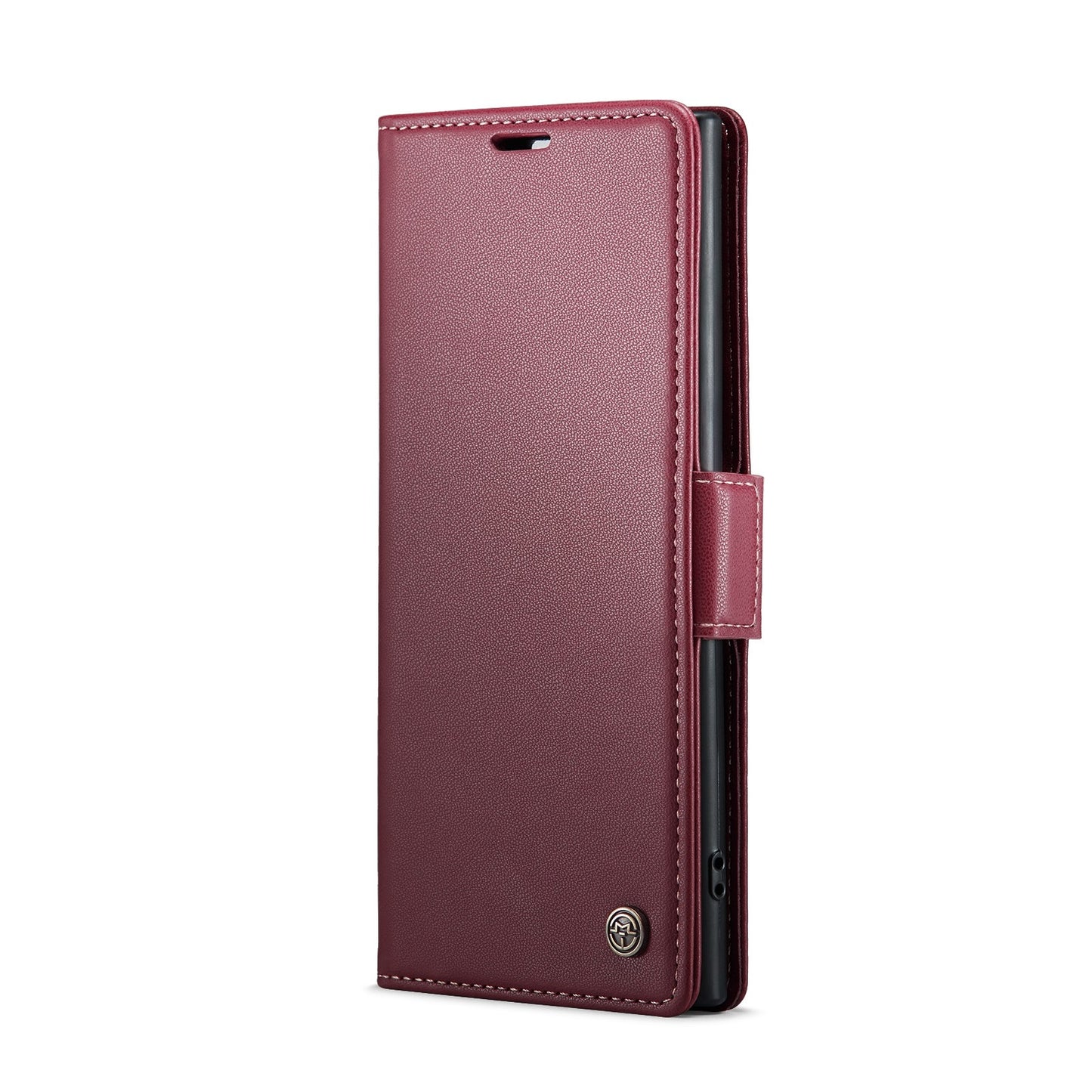 Samsung Galaxy Note10+ Leather Wallet Case - RFID Blocking, Stand Function, Card Slots