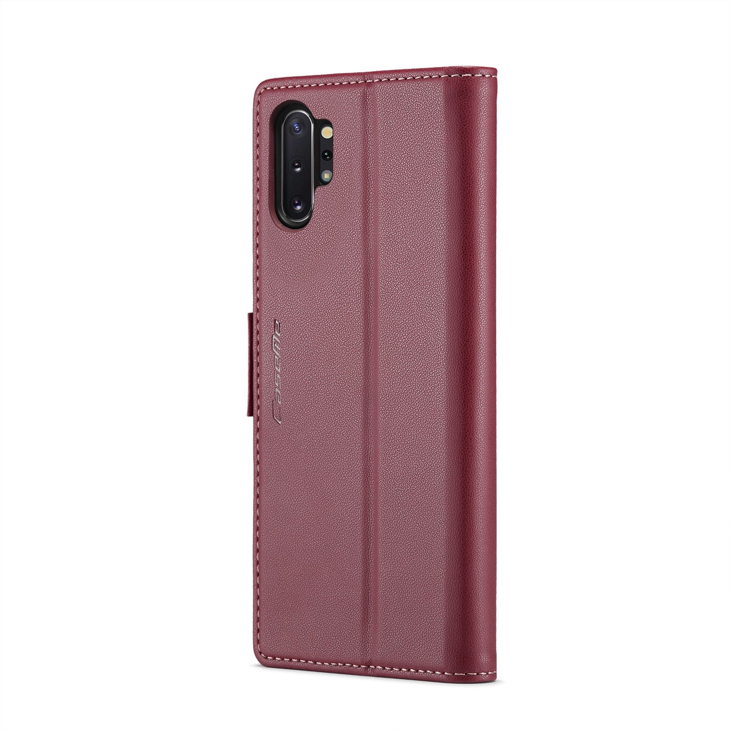 Samsung Galaxy Note10+ Leather Wallet Case - RFID Blocking, Stand Function, Card Slots