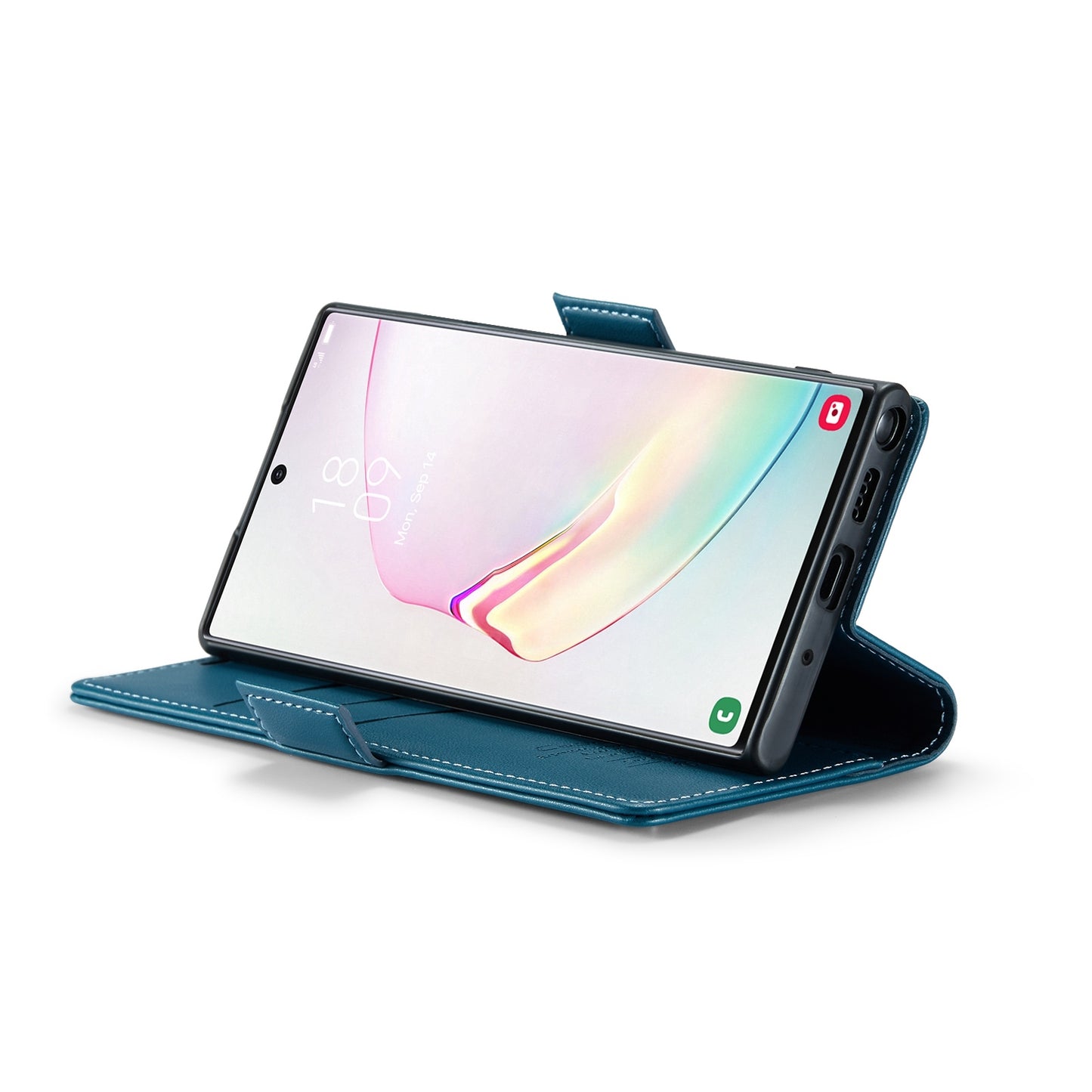 Samsung Galaxy Note10+ Leather Wallet Case - RFID Blocking, Stand Function, Card Slots