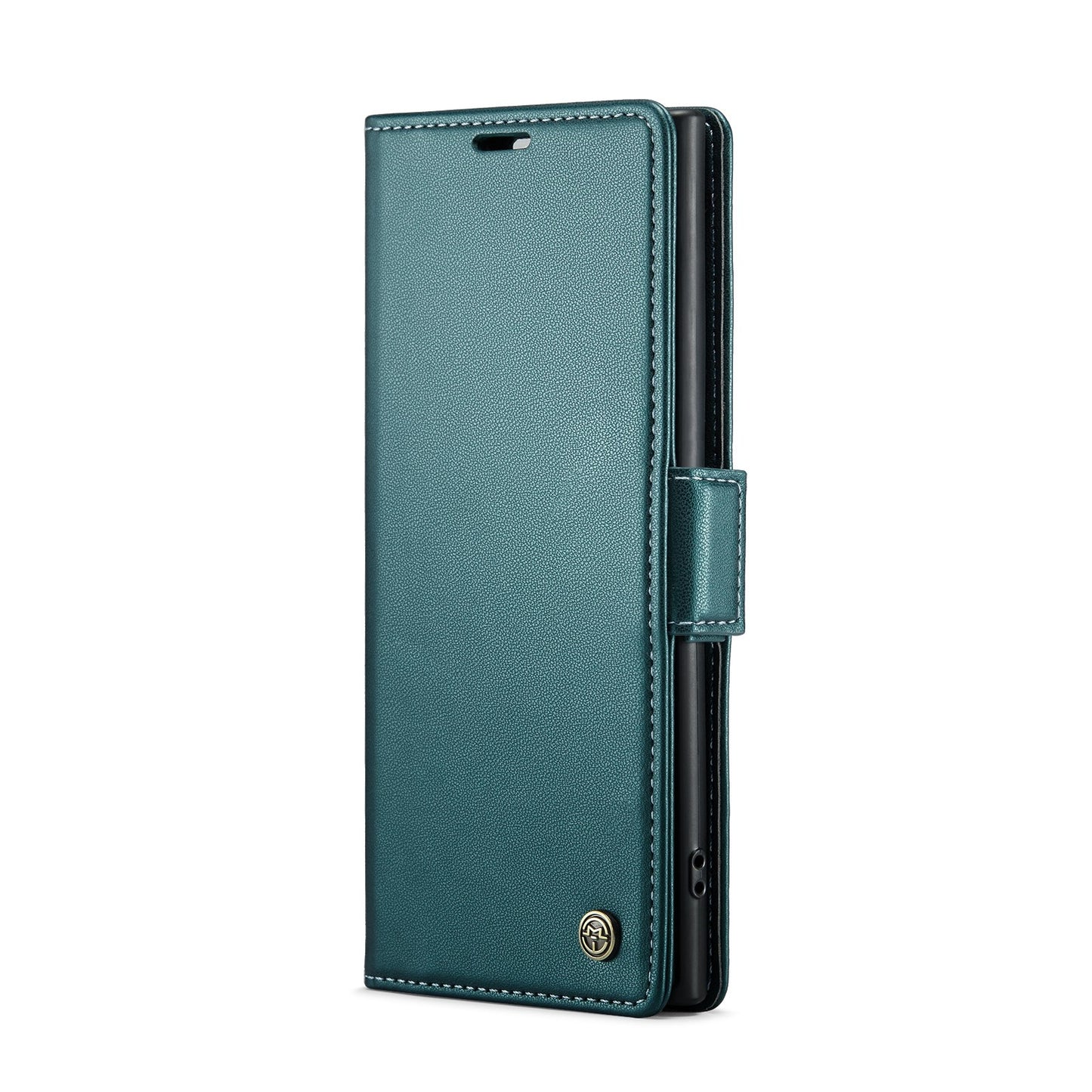Samsung Galaxy Note10+ Leather Wallet Case - RFID Blocking, Stand Function, Card Slots