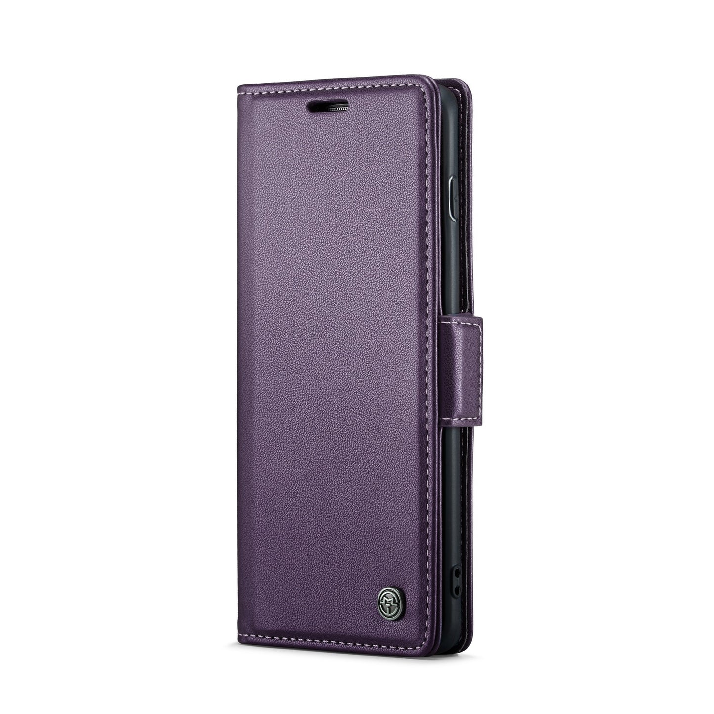 Samsung Galaxy S10 Leather Wallet Case - RFID Blocking, Stand Function, Card Slots