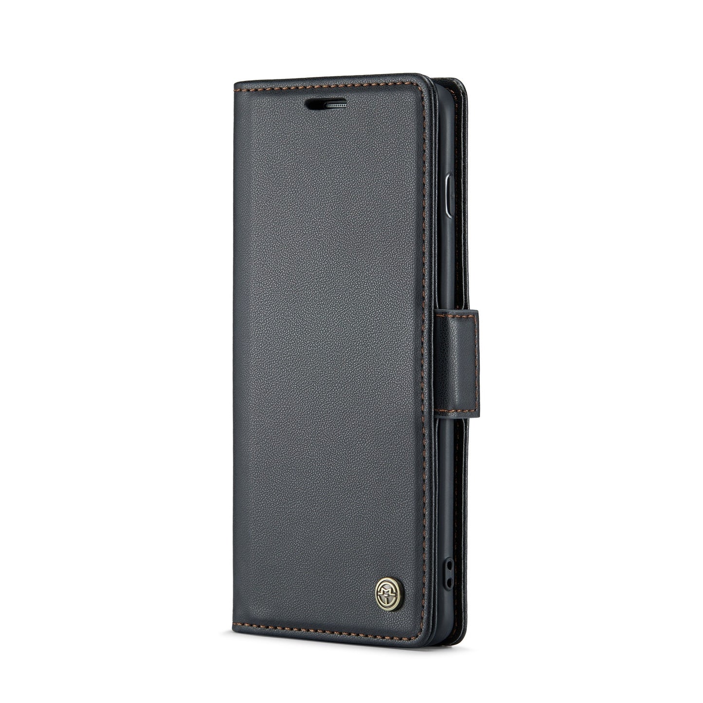 Samsung Galaxy S10+ Leather Wallet Case - RFID Blocking, Stand Function, Card Slots