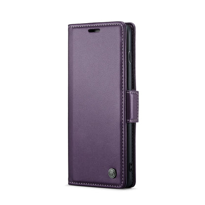 Samsung Galaxy S10+ Leather Wallet Case - RFID Blocking, Stand Function, Card Slots