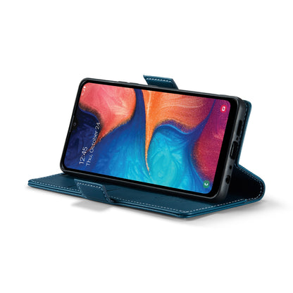 Samsung Galaxy A30 Leather Wallet Case - RFID Blocking, Stand Function, Card Slots