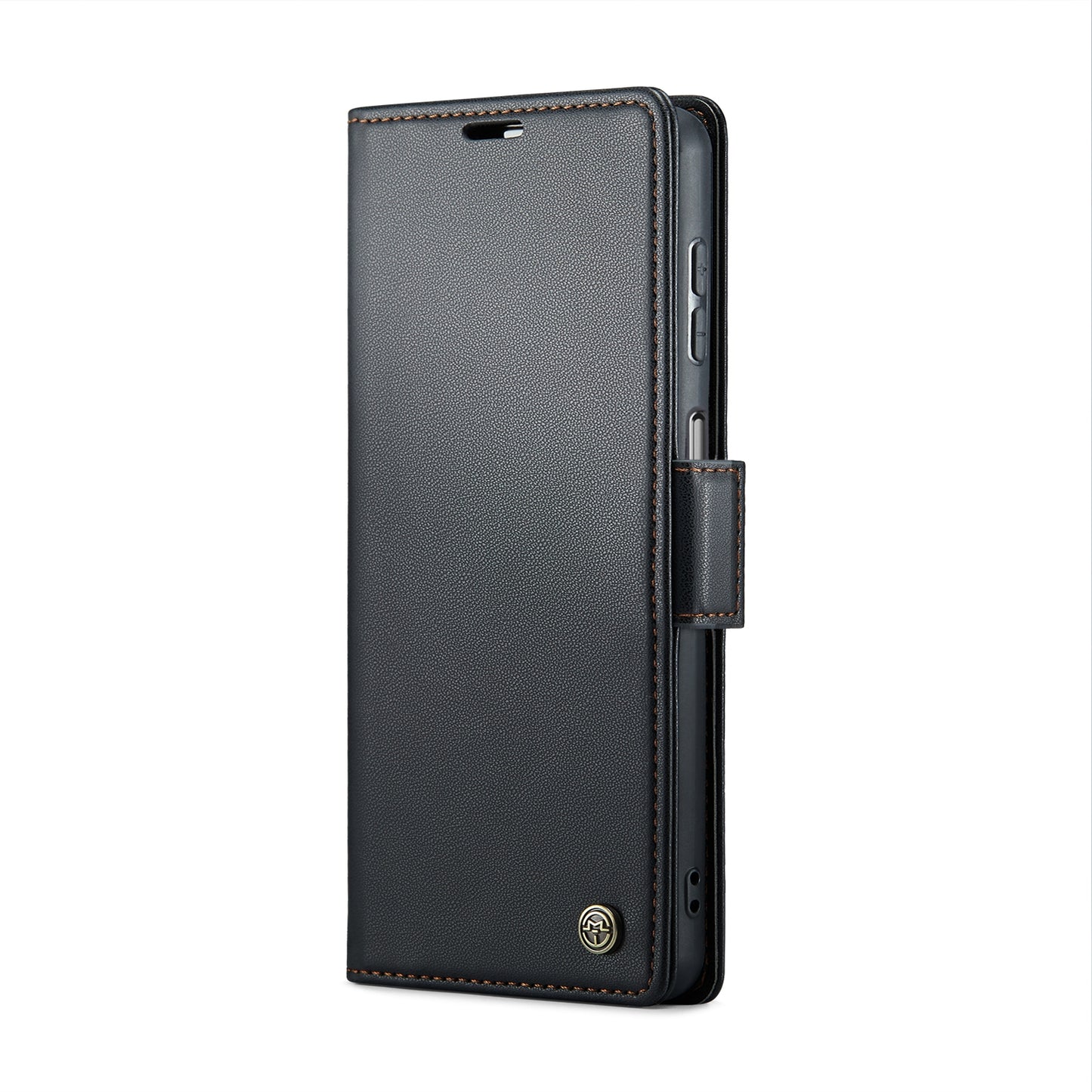 Samsung Galaxy A22 5G Leather Wallet Case - RFID Blocking, Stand Function, Card Slots