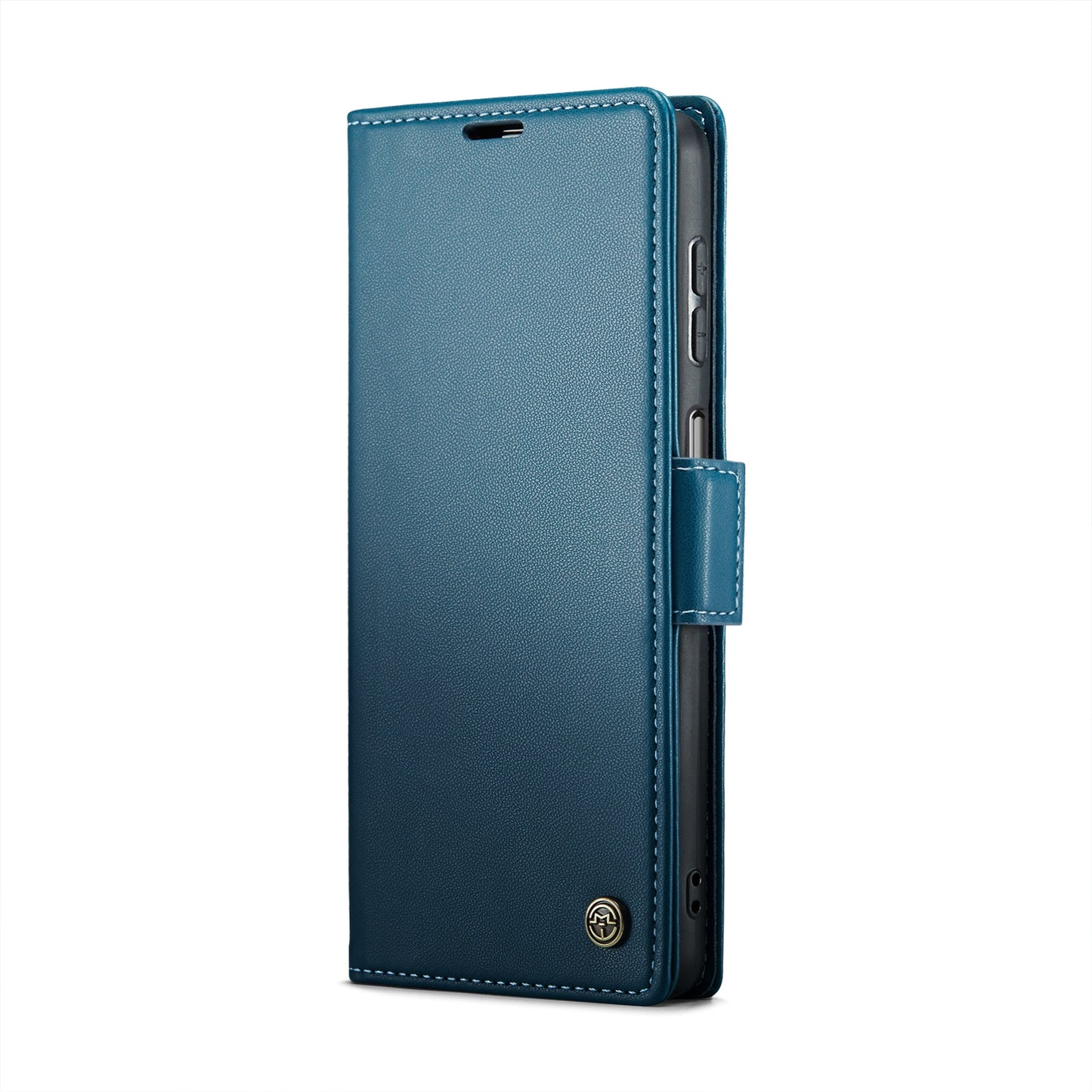 Samsung Galaxy A22 5G Leather Wallet Case - RFID Blocking, Stand Function, Card Slots